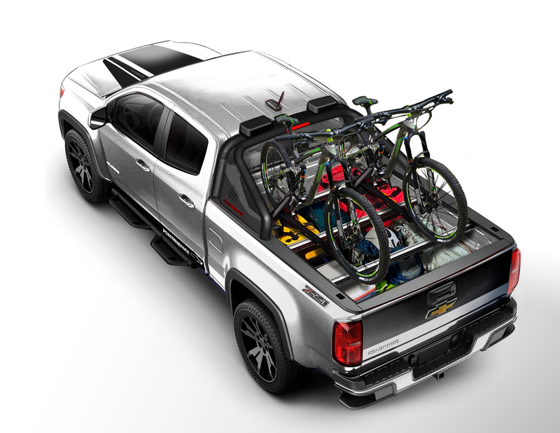 Illustration for article titled The First Modified 2015 Chevy Colorado Has Your Whole Weekend In The Bed